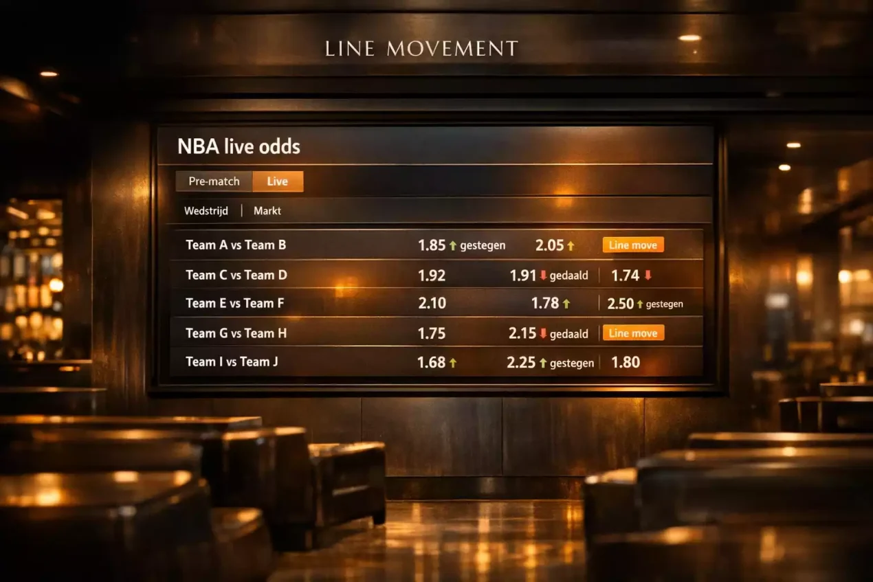 NBA Line Movement: Sharp vs Public Money Herkennen